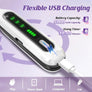 SUNMAY Mini Cordless Flat Iron, 3/10'' Small Cordless Hair Straightener for Short Hair, Portable Pencil Flat Iron