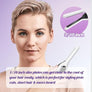 SUNMAY Mini Cordless Flat Iron, 3/10'' Small Cordless Hair Straightener for Short Hair, Portable Pencil Flat Iron