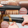 Sunmay Voga Cordless Hair Straightener and Curler 2 in 1, Portable Flat Iron Hair Straightener , 30S Fast Heat Up Ceramic Flat Iron with 5000mAh Battery, Anti-Scald, Travel Size Preferred Gifts