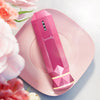 SUNMAY VSkin Microcurrent Face Lift Device on a pink plate