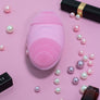 Sunmay Oval Sonic Facial Cleansing Brush with Ionic Tool - U.S. Stock