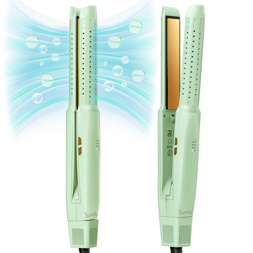 SUNMAY BLIZ: 2-in-1 Ionic Hair Straightener and Curler with Cool Airflow